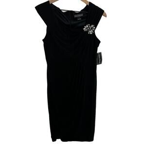 Jessica Howard Missy Black Women's Dress Size 10 Brand New